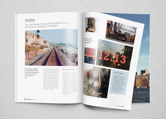 mockup revista psd