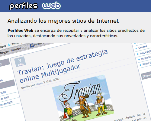 Perfiles Web: Analizando lo mejor de internet