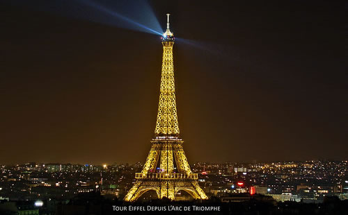 Fotografía de la Torre Eiffel