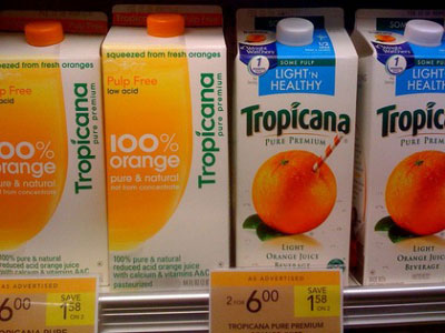 Rediseño de Tropicana: fracaso de PepsiCo